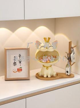 猫钥CYWOKRZM匙关收纳玄件入户门口鞋柜新房家居装乔饰品迁摆新居