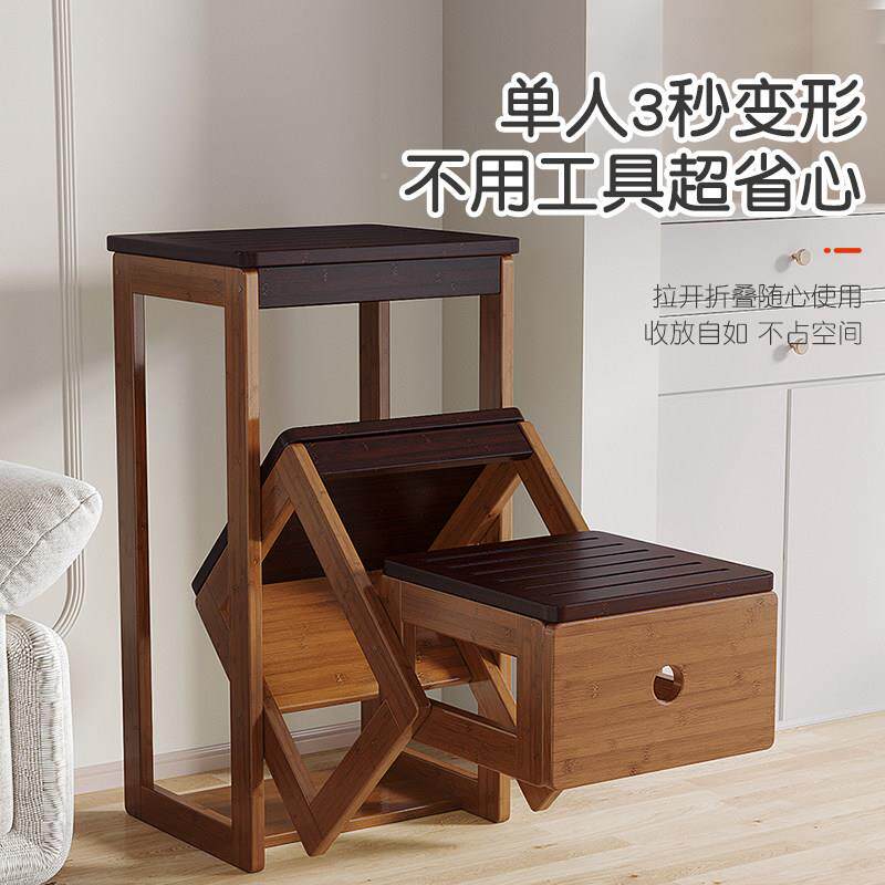 免安装梯凳两梯用家高用折叠子多功能凳椅子凳楼梯厨房登稳步DGNZ