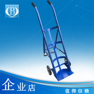 40L氧气推 乙炔氮气瓶推车实验室用化学气瓶搬运车不锈钢钢瓶推车