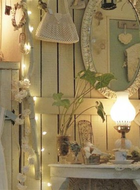 ins同款栅栏挂件爬藤架铁艺锈色花插支架插牌摆件花插花园装饰牌