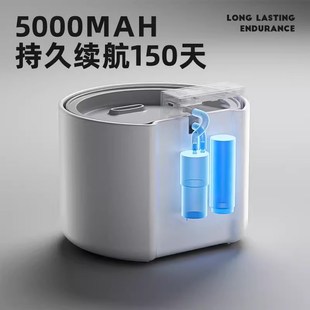 恒温猫咪饮水机无线加热喝水碗自动循环流动不插电宠物陶瓷饮水器