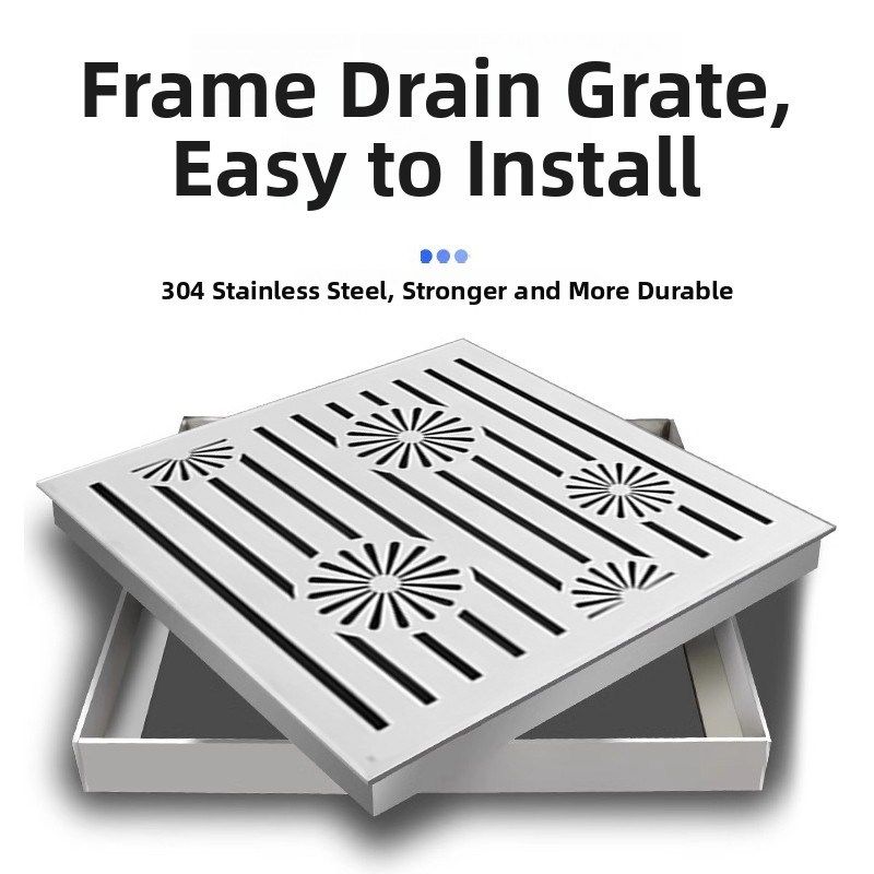 304不锈钢井盖隐形线性排水沟盖板下水道雨水箅子下水道盖板定制,基础建材,排水沟槽/盖板,淘宝优惠券,粉丝福利购,淘宝优惠卷