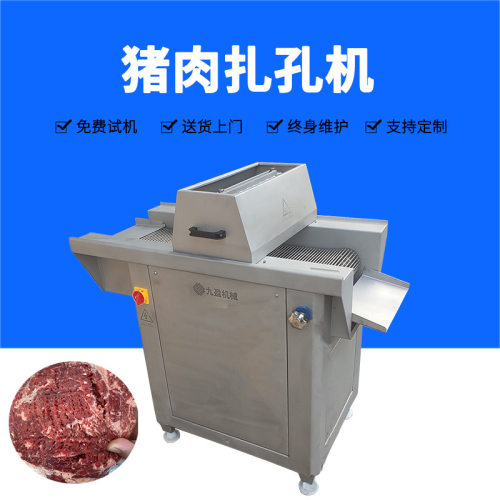 扎肉机JY-140带皮猪肉脆皮前处理扎肉扎孔机 梅菜扣肉酥皮扎肉机