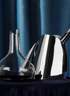 北欧轻奢不锈钢香槟冰桶件样板间酒摆店创意家客厅饰JQT餐桌居软