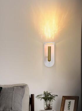 新款酒店床头灯壁灯卧室客厅火过道欧楼梯创灯80337意北焰背景墙