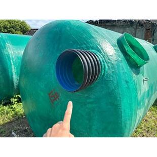 玻钢污璃水地埋沉淀池玻124璃池钢式化粪池隔油池
