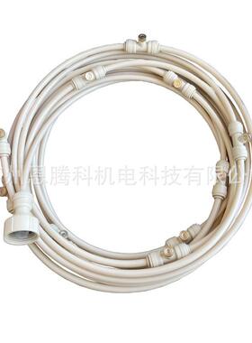 1D2mOGY户外雾冷却系1统6个喷座加16黄铜喷嘴IY化自定义用于庭院