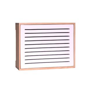 ?T装9电J5路由器OGO收纳盒挂式光猫排插多媒体弱箱饰遮挡集线盒壁