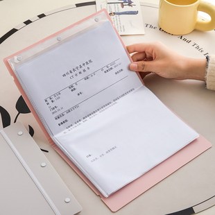 病案收纳册病厉本收纳袋医院病历检查体检报告单CT化验单a4病例就