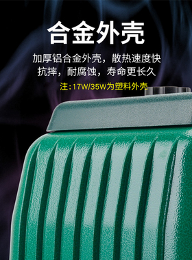 日生resun鱼塘鱼池养殖增氧机 大功率氧气泵充氧泵超静音户外防水