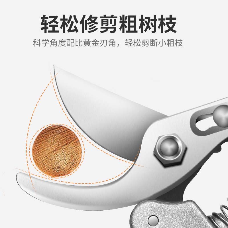 剪枝剪刀果树树木修理工具修枝剪刀家用园艺剪刀园林粗枝强力花枝,居家日用,园艺刀剪,淘宝优惠券,粉丝福利购,淘宝优惠卷