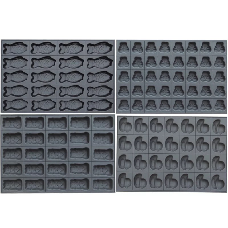 24连长方形糯米粑粑不沾烤盘4060商用枣糕无水脆皮鸡蛋糕模具