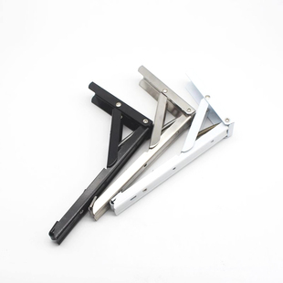 不锈钢三角架壁挂墙桌搁板书架墙上承重置物三角支架折叠支架托架