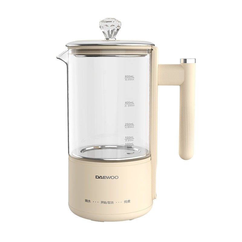 韩国大宇养生壶家用多功能烧水壶办公室花茶壶迷你玻璃煮茶热水壶,厨房电器,养生壶/煎药壶/养生杯,淘宝优惠券,粉丝福利购,淘宝优惠卷