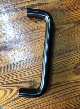 生久柜锁 LS516-2A-164黑色铝合金拉手 门扣手 门把手 门锁铰链