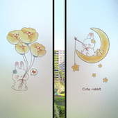 磨砂遮挡神器透光不透明门窗玻璃贴纸防走光卫生间窗户贴纸防窥膜