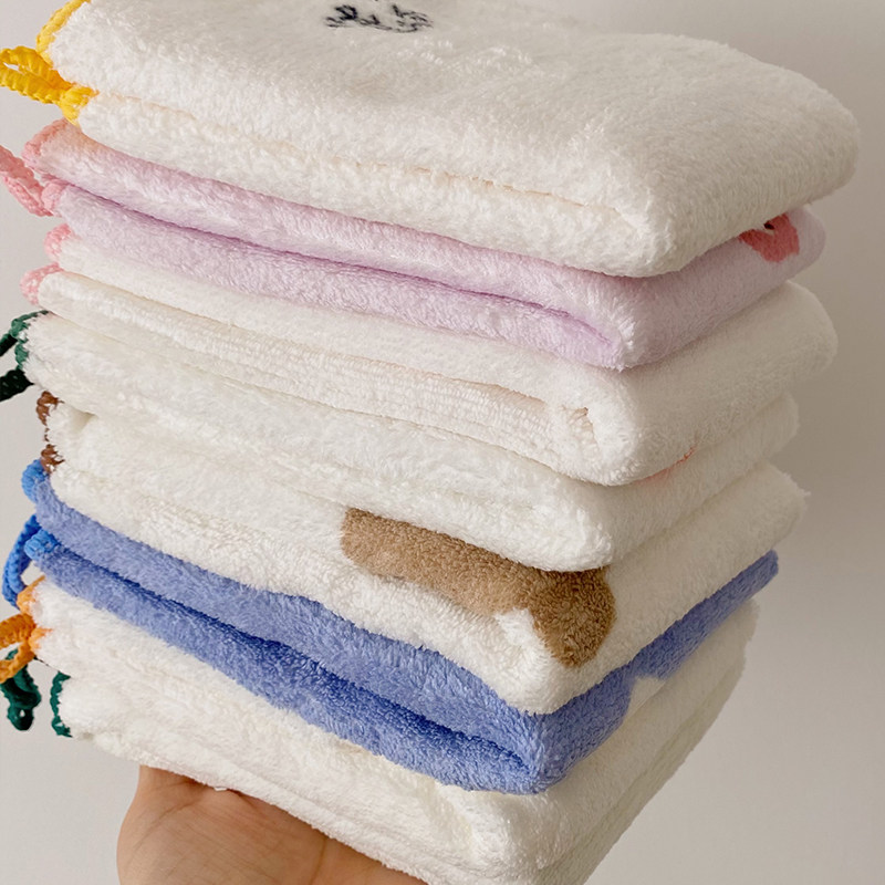 宝宝洗脸毛巾 洗澡小方巾婴儿日式口水巾 儿童挂式柔软手帕卡通,婴童用品,口水巾,淘宝优惠券,粉丝福利购,淘宝优惠卷