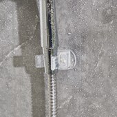 无痕贴拖把挂壁收纳架多用贴墙扫把夹拖把挂架日式 米木 透明新款