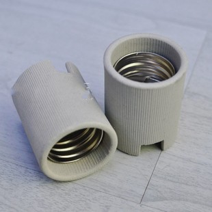 E27 E40陶瓷灯头1000W防爆灯头150W金卤灯高压钠灯250W耐高温400W