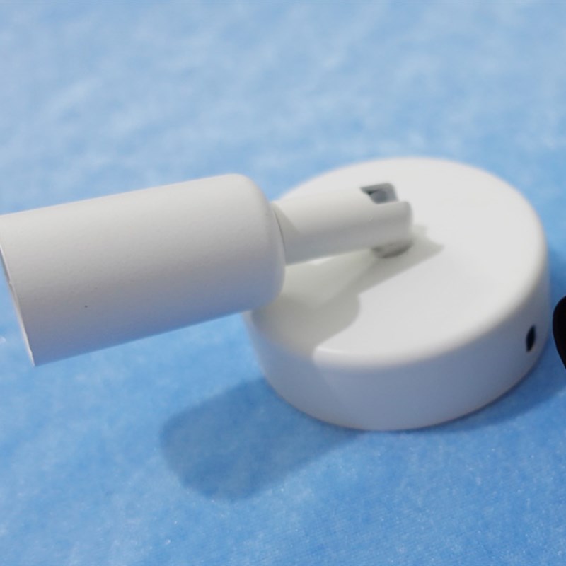 可弯可转向陶瓷灯口加长杆灯座带电线灯头E27E14螺口旋灯具配件