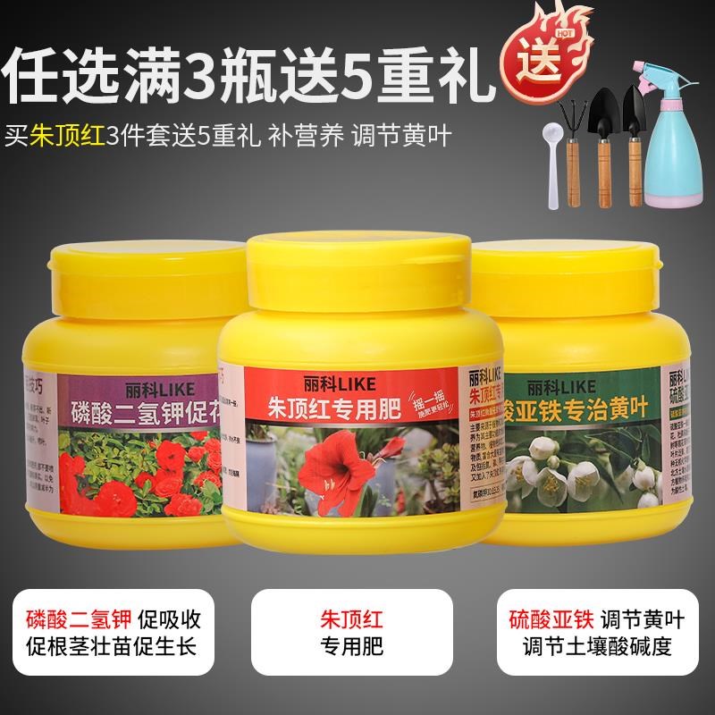 朱顶红肥料花肥家用盆栽通用养花植物有机颗粒缓释肥朱顶红专用肥