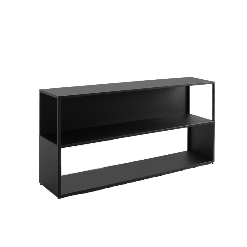 工业风铁艺置物架创意桌柜靠墙桌窄办公室侧边玄关简约书架边沙发