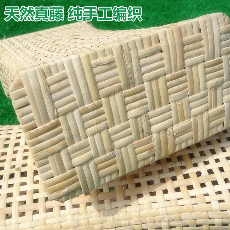 天然印尼藤纯手工编织真藤枕头空心夏凉枕头成人学生单人护颈椎枕