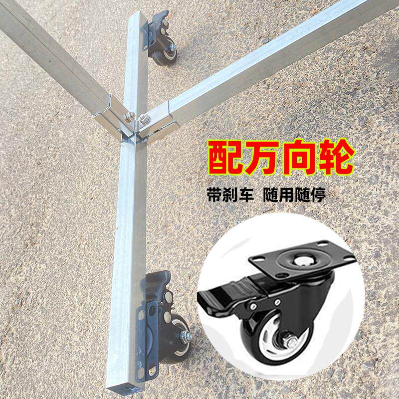 新婚庆具铁XCM艺背景架万向轮底座拱门支款架婚礼商道场活动示架