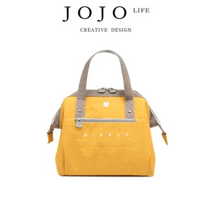 JOJOS L. PD.杂货先生.饭盒袋子保温铝箔加厚手提便当包  哭补