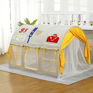 儿童床帐篷床幔男孩室内双层床屋上下床神器游戏摔分床防女孩装饰