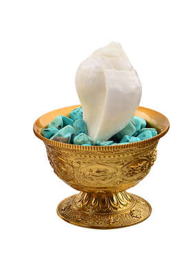 八供全套装佛前食装饰家用七朵杯吉祥供水宝石八玛摆件中式子