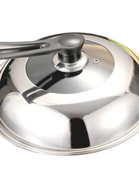 大锅盖特大不锈钢可视铁锅65780cm家用炖透明耐高温锅盖商厘米44