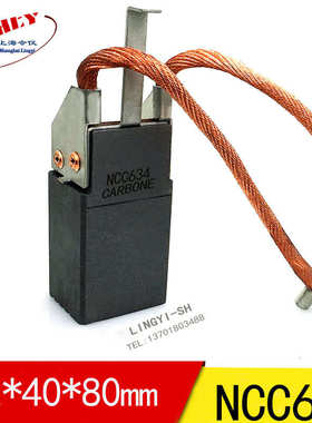 碳刷25X32X100MM发电机汽轮机电刷32*80mm40*