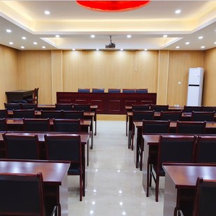 大小型会议室会议桌椅组合可拼接办公桌会场党员活动室长条培训桌