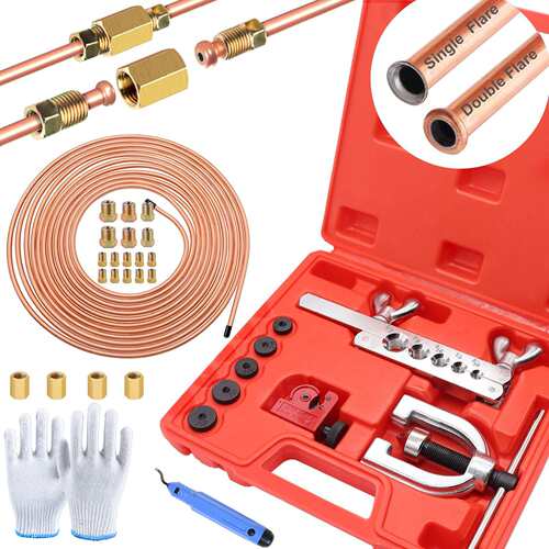 CT-2032D翻边铜管扩孔器  喇叭口胀管器 3/16汽修刹车管铆管器