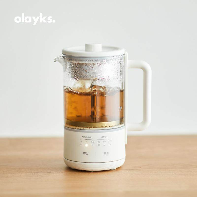 olayks欧莱克煮茶器喷淋式养生壶黑茶白茶泡茶壶家用自动蒸汽办公