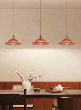 美式复古卧室吊灯花玻璃式中古南洋风厅吧67510台复古风茶室法朵