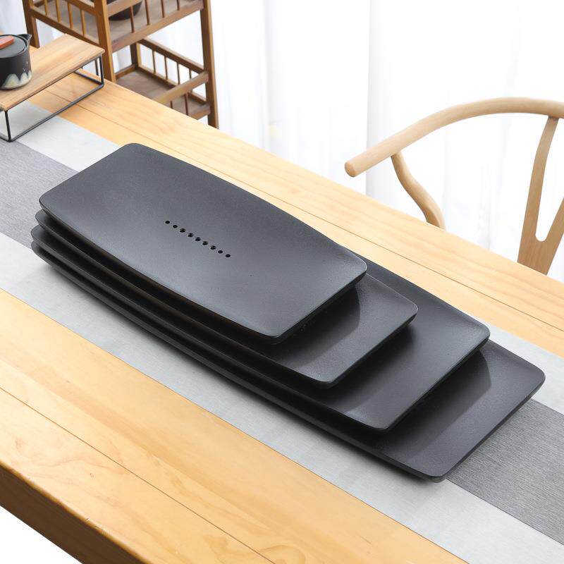 天然乌金茶石茶盘家用2025一叶舟单款茶台海客功厅高档夫新一体石