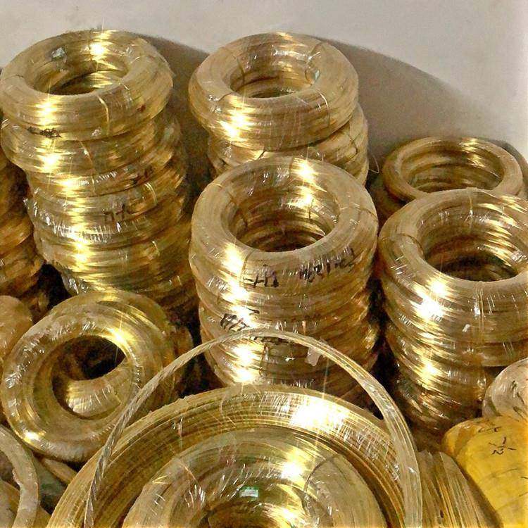 H65黄铜线0.18毫米铜丝绒花y手工DZP缠绕di软铜线-0.150.2毫米铜