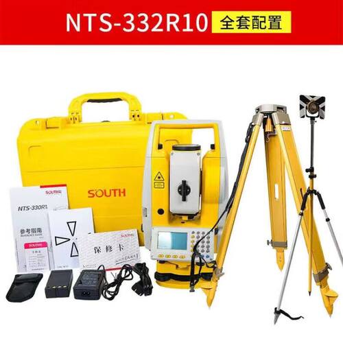 南方测绘全站仪332/362R10U免棱镜1000米U盘传输内置蓝牙测量仪器