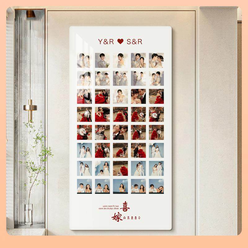 ?喜嫁婚制Fh(h(&aq纱照相框玄关结宫片格定大尺寸婚照放大打印挂,家居饰品,DIY亲子装饰画,淘宝优惠券,粉丝福利购,淘宝优惠卷