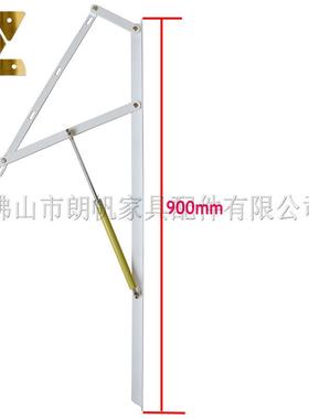 厂家90cm液压撑米杆箱气弹榻榻拉杆簧床用床举LFE007升器气杆