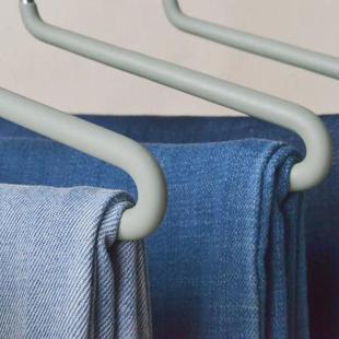 裤 省空间脖子衣架专用收鹅挂纳防滑无LIZ痕家用宿舍 架型短颈新款