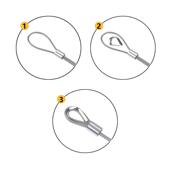 丝118绳不锈钢304胶包塑晾钢绳吊线灯电缆紧绳包器衣配件