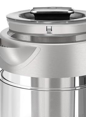 电热水壶15629透明玻烧水壶家用蓝耐高温热光煮茶壶自动开大容璃