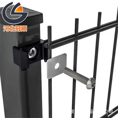 夹丝护栏网养PRH殖围网光伏加粗栏钢丝围66双5纬丝防护网现双货