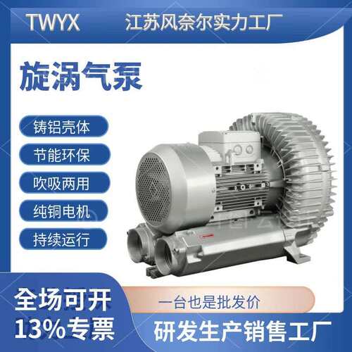 TWYX RB-91D-1 9KW 11KW 12.5KW 15KW 18.5KW高压漩涡风机真空泵