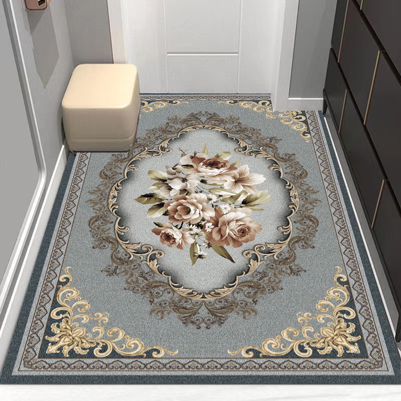 轻奢高级入户门地垫地毯门垫进门大门口玄关防滑脚垫可裁剪定制