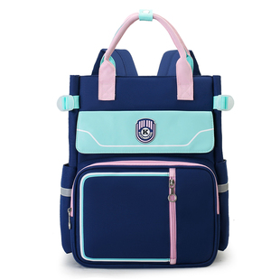 学生补课袋手提袋作业袋男童女生补习袋大容量儿童手拎书袋可双肩