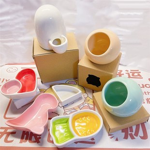 8玖-鹦鹉陶瓷保温箱学吃食盆水壶食碗食盒牡丹虎皮玄凤仓鼠用品